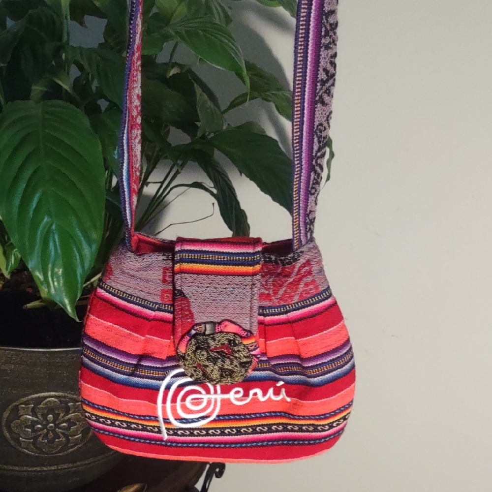Peruvian Handmade Crossbody Shoulder Bag